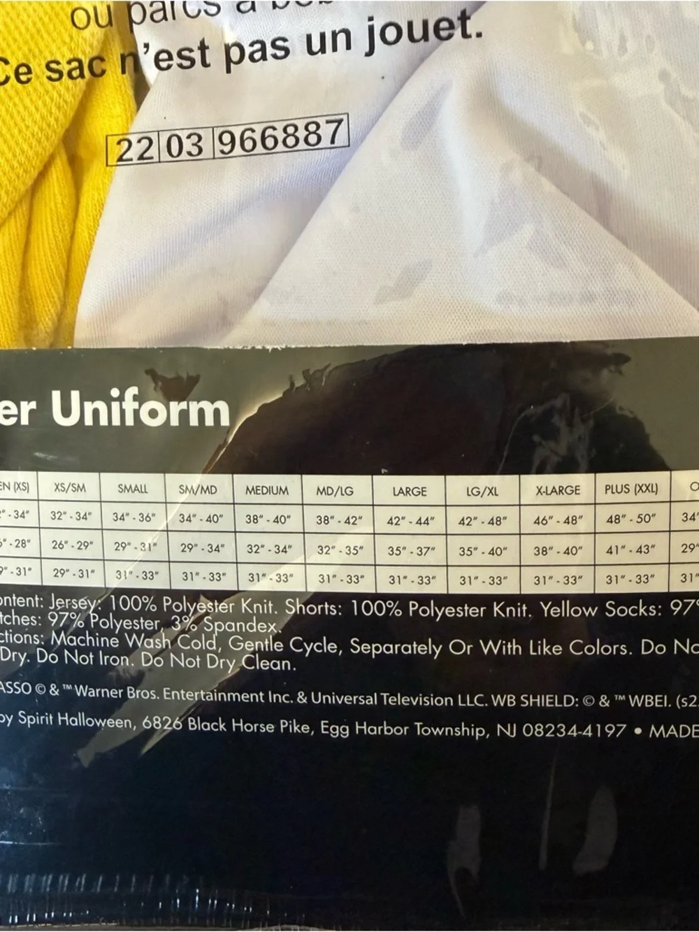 Ted Lasso Spirit Halloween Costume Size Large - Picture 3 of 3